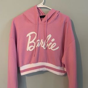 Barbie cropped hoodie 💖